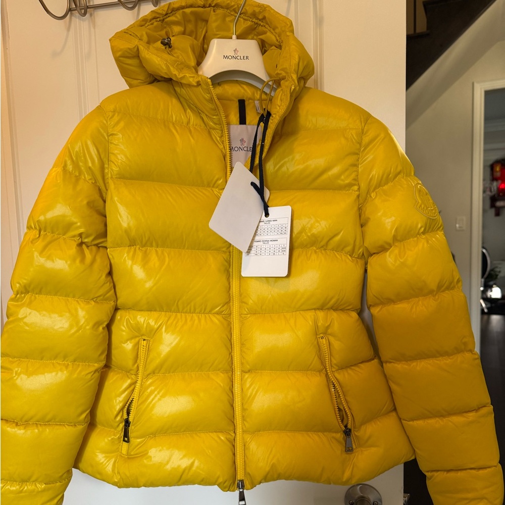 Moncler Rhin Giubbotto Yellow Jacket
